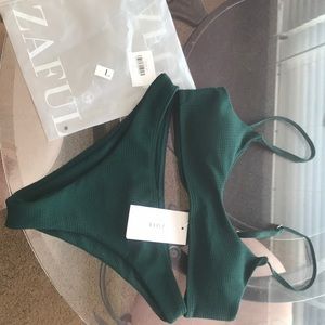Emerald bathing suit